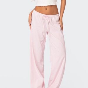 Edikted Olivia Striped Loose Fit Pants